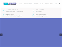 Tablet Screenshot of burakgokdeniz.com
